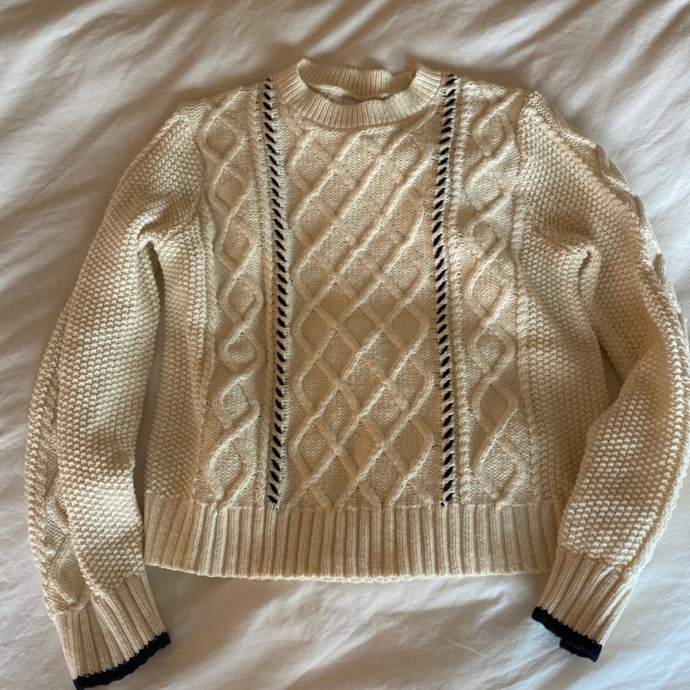 La Ligne x target cream sweater